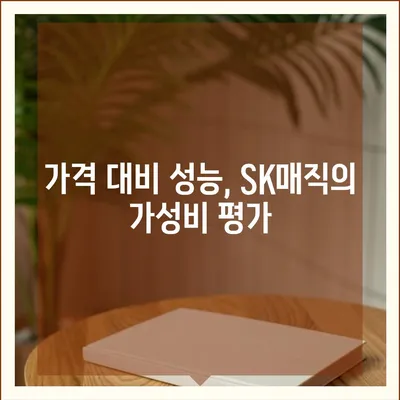 SK매직 직수 얼음정수기 설치 후기 | 한 달 사용하여 느낀 매력