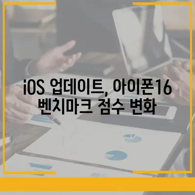 iOS 업데이트 후 아이폰16 벤치마크 결과 비교