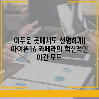 아이폰16 카메라 | 모든 빛 조건에 맞춘 혁신적인 새로운 기능