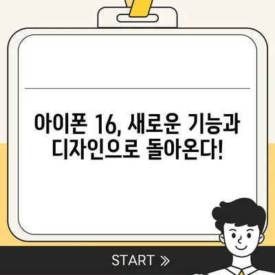 아이폰 16 한국 1차 출시국 확정, 프로 모델 디스플레이 확장