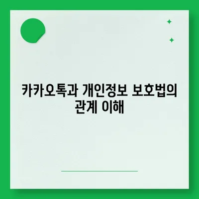 카카오톡 보안 위반 대응 | 개인 정보 보호