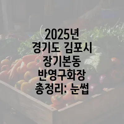 2025년 경기도 김포시 장기본동 반영구화장 총정리: 눈썹