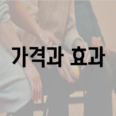 가격과 효과