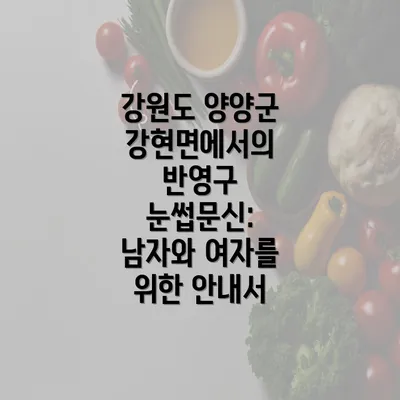 강원도 양양군 강현면에서의 반영구 눈썹문신: 남자와 여자를 위한 안내서