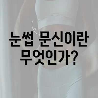 눈썹 문신이란 무엇인가?