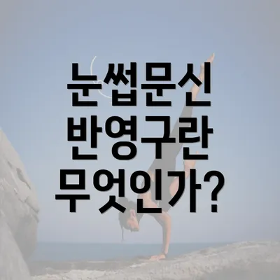 눈썹문신 반영구란 무엇인가?