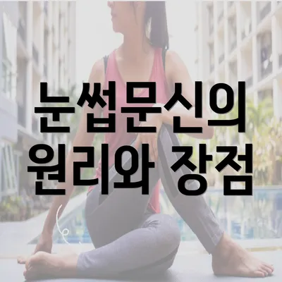 눈썹문신의 원리와 장점