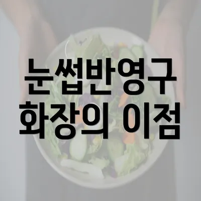 눈썹반영구 화장의 이점