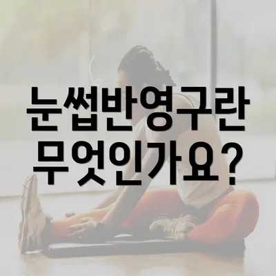 눈썹반영구란 무엇인가요?