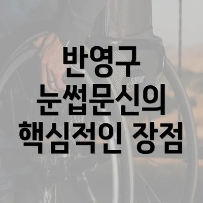 반영구 눈썹문신의 핵심적인 장점