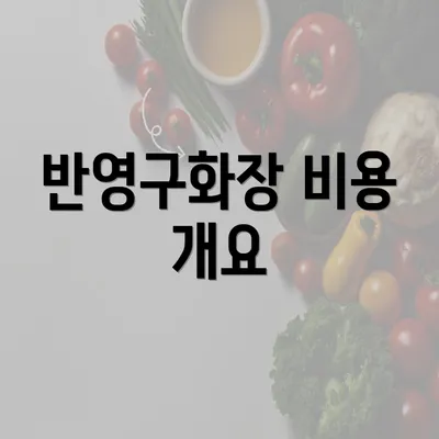 반영구화장 비용 개요