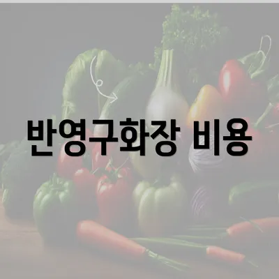 반영구화장 비용