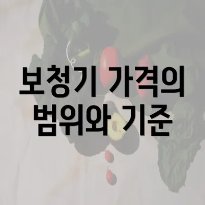 보청기 가격의 범위와 기준