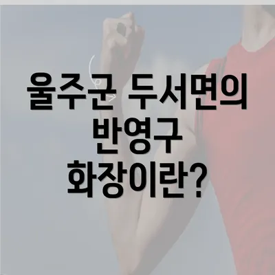 울주군 두서면의 반영구 화장 개요와 특징