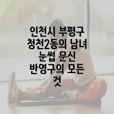 인천시 부평구 청천2동의 남녀 눈썹 문신 반영구의 모든 것