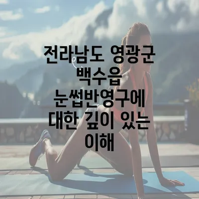 전라남도 영광군 백수읍 눈썹반영구에 대한 깊이 있는 이해