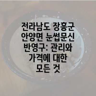 전라남도 장흥군 안양면 눈썹문신 반영구: 관리와 가격에 대한 모든 것