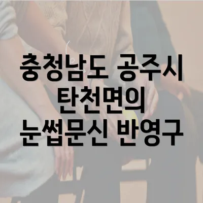 충청남도 공주시 탄천면의 눈썹문신 반영구