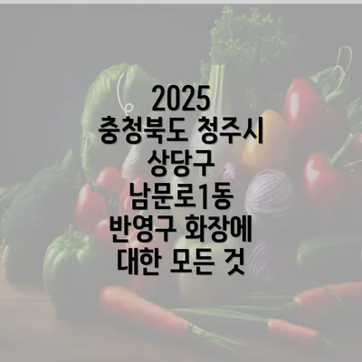 2025 충청북도 청주시 상당구 남문로1동 반영구 화장에 대한 모든 것