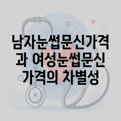 남자눈썹문신가격과 여성눈썹문신가격의 차별성